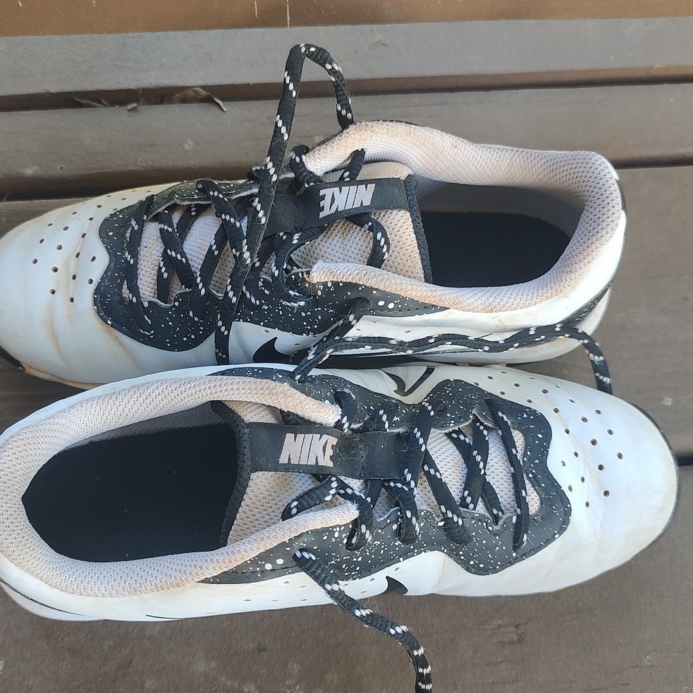 Nike Alpha Huarache 4 Keystone Low Kids Baseball Cleats DJ6525-106 4.5Y